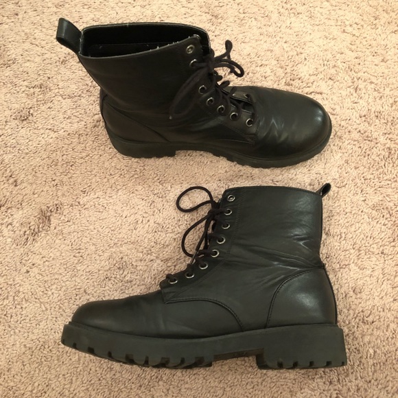 H&M Shoes - EUC Divided Combat Boots